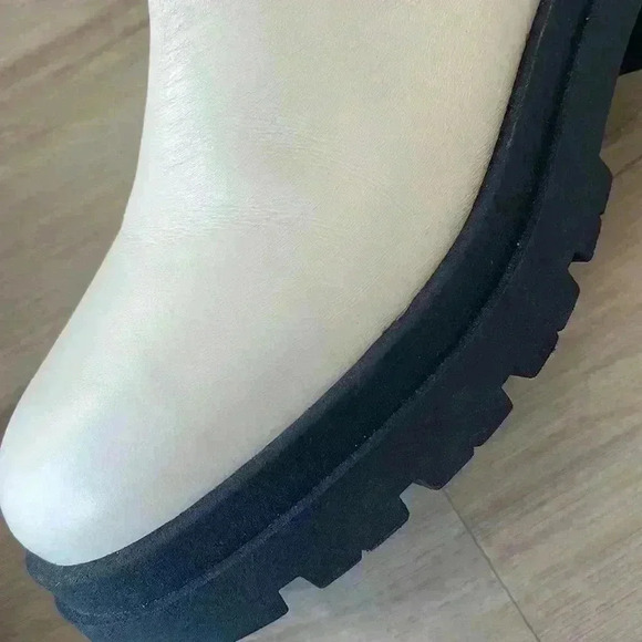 Anine Bing Justine Boots Ivory sz 39 - Picture 7 of 16